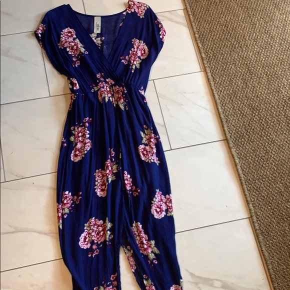 VICI blue floral dress - Picture 2 of 2